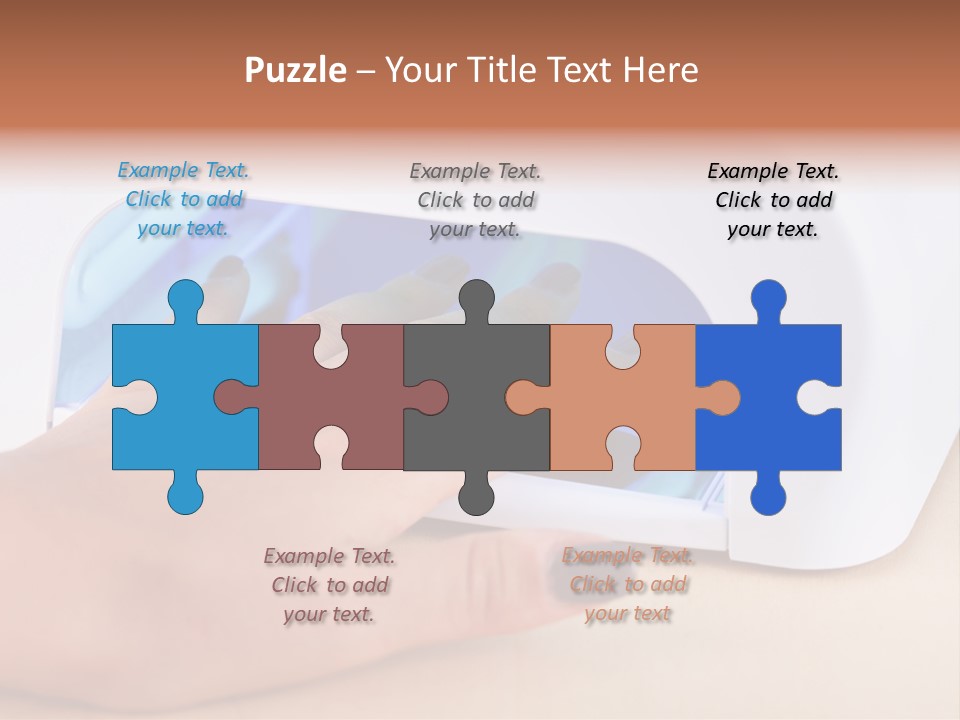 Estetico Prodotti Ovatta PowerPoint Template