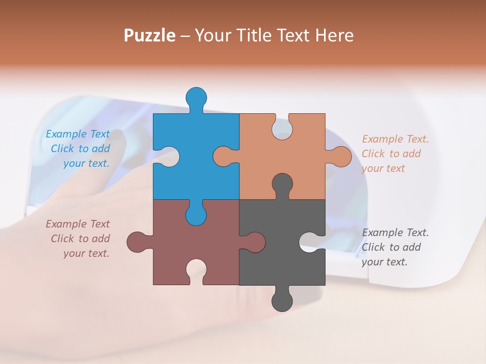 Estetico Prodotti Ovatta PowerPoint Template