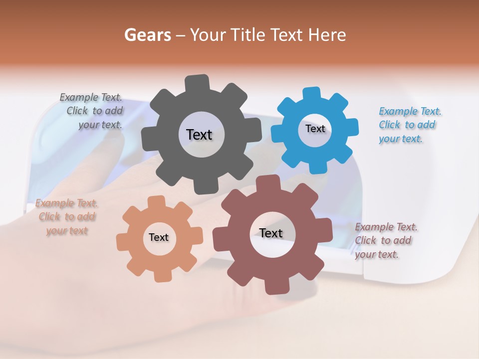 Estetico Prodotti Ovatta PowerPoint Template