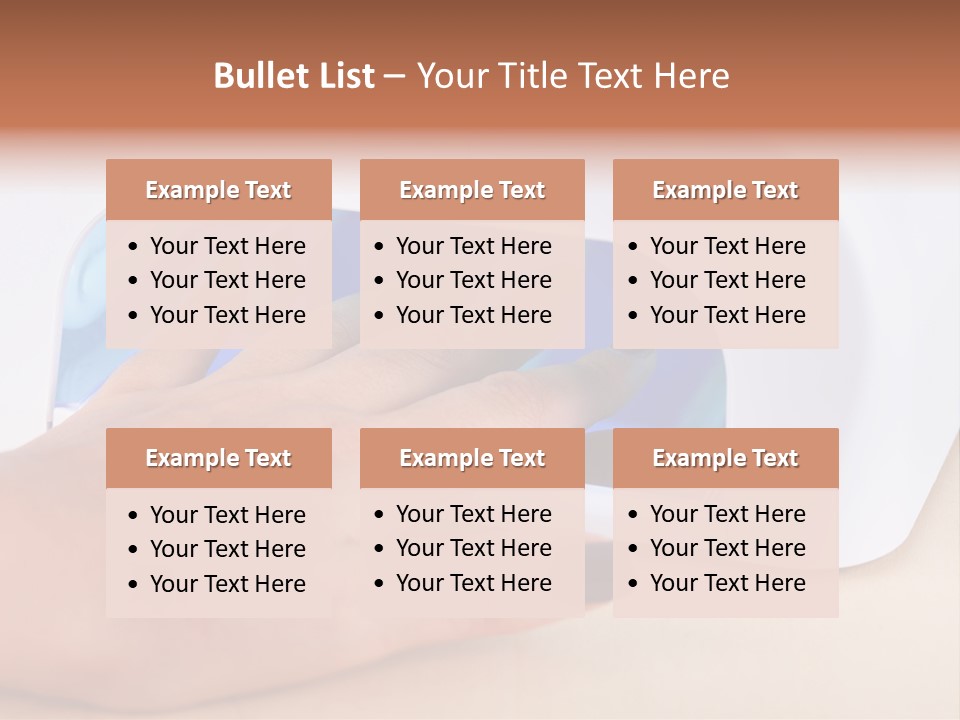 Estetico Prodotti Ovatta PowerPoint Template