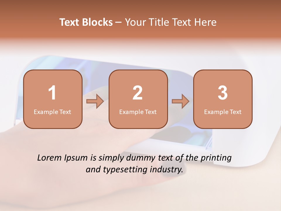 Estetico Prodotti Ovatta PowerPoint Template