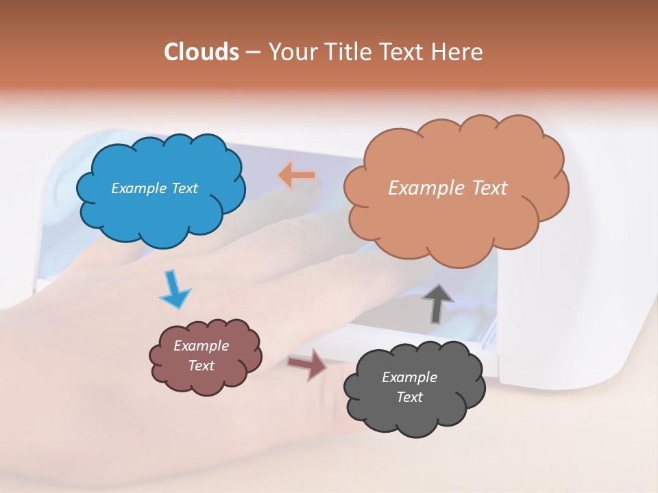 Estetico Prodotti Ovatta PowerPoint Template