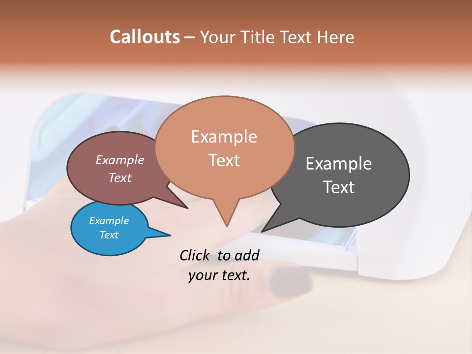 Estetico Prodotti Ovatta PowerPoint Template