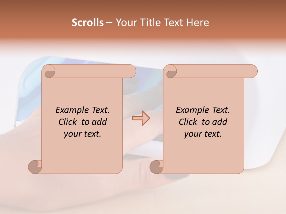 Estetico Prodotti Ovatta PowerPoint Template
