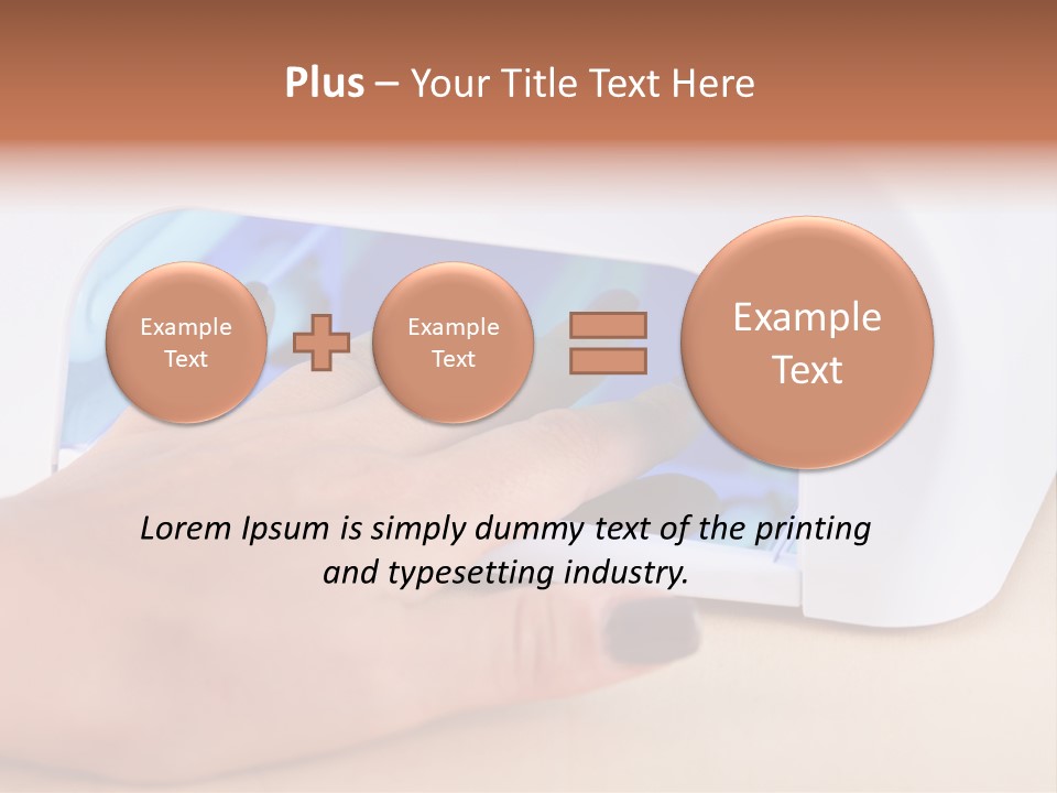 Estetico Prodotti Ovatta PowerPoint Template