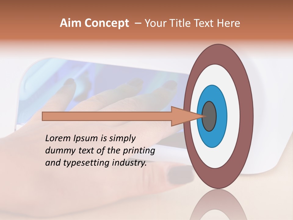 Estetico Prodotti Ovatta PowerPoint Template