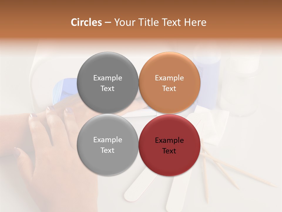 Strumento Centro Manicure PowerPoint Template