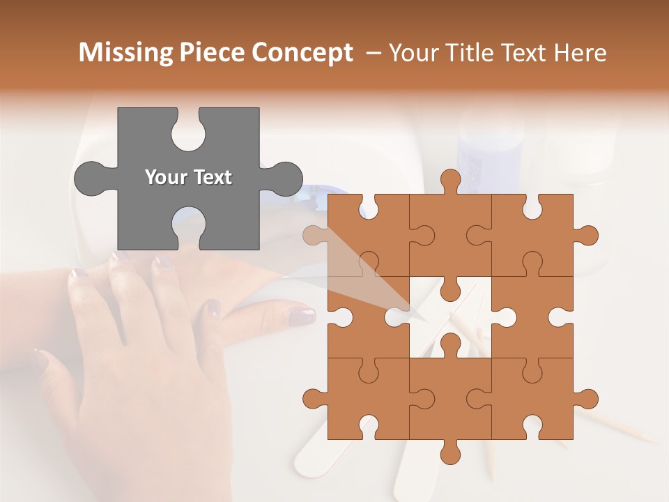 Strumento Centro Manicure PowerPoint Template