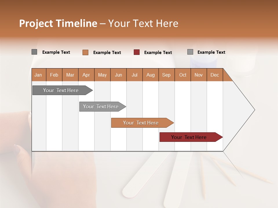 Strumento Centro Manicure PowerPoint Template