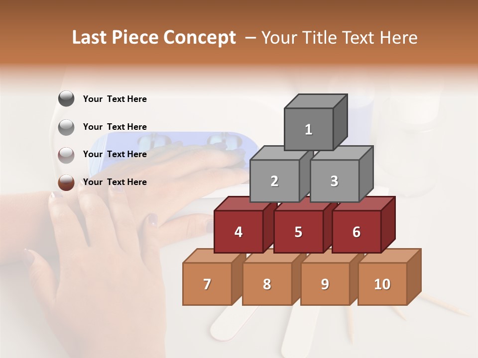 Strumento Centro Manicure PowerPoint Template