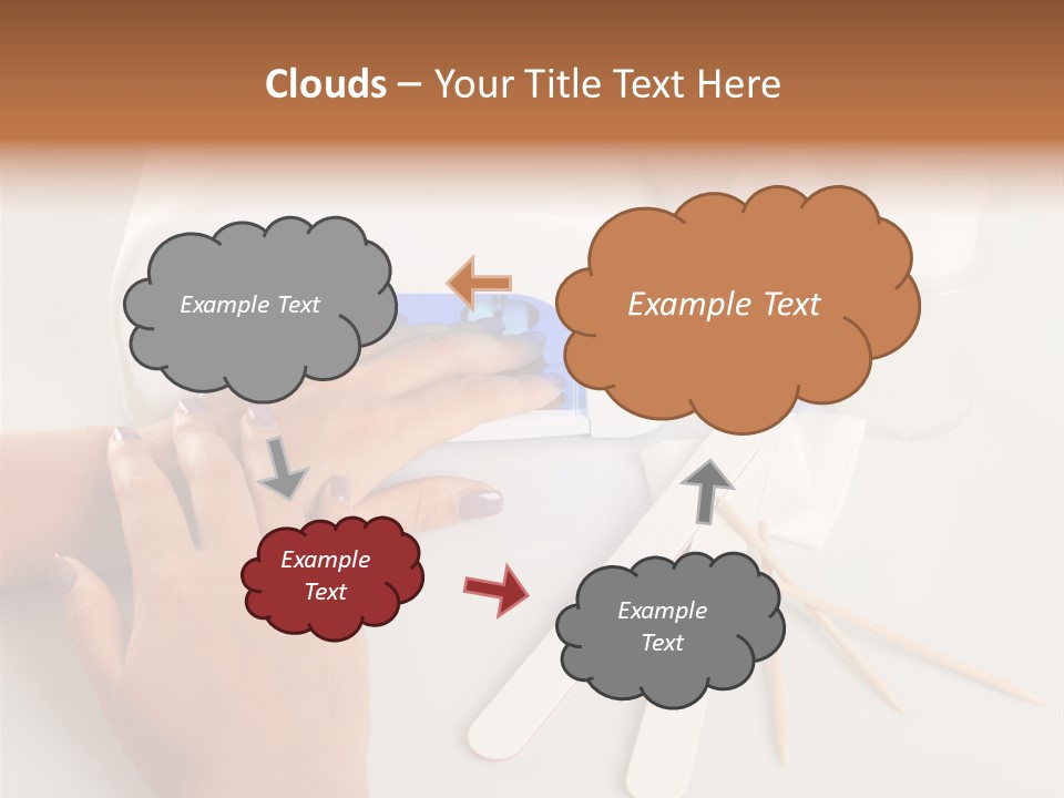 Strumento Centro Manicure PowerPoint Template