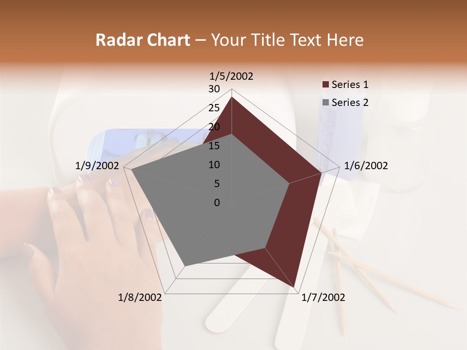 Strumento Centro Manicure PowerPoint Template