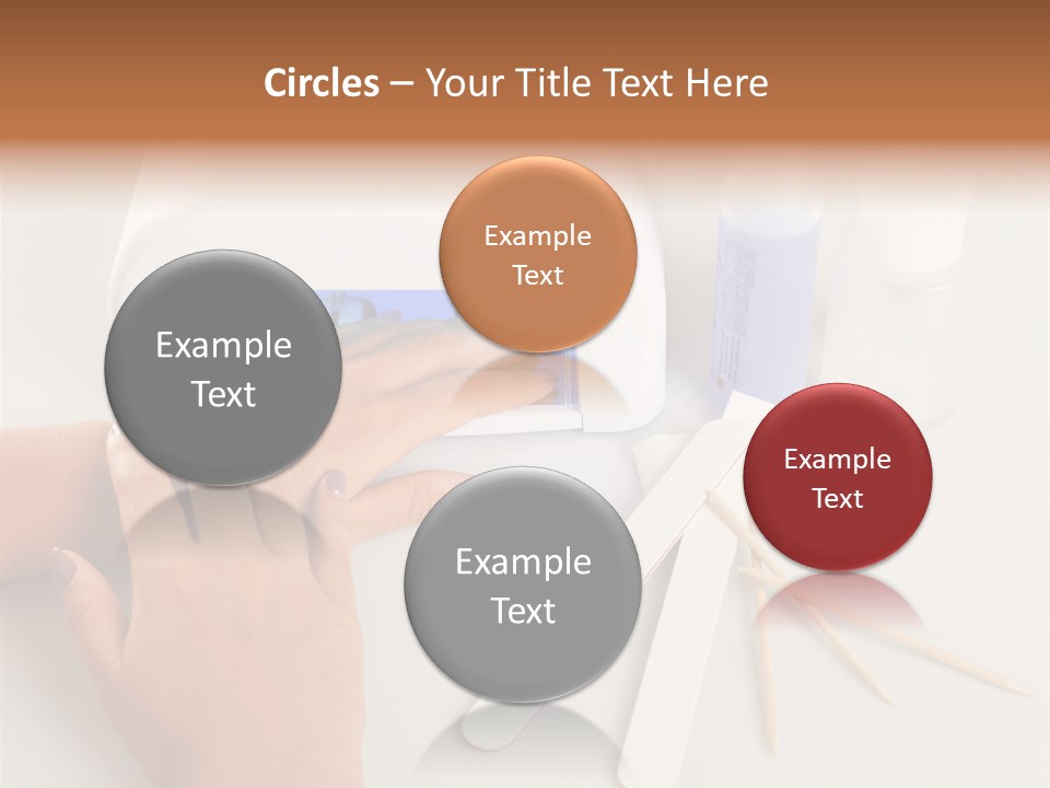 Strumento Centro Manicure PowerPoint Template