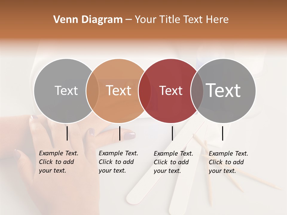 Strumento Centro Manicure PowerPoint Template