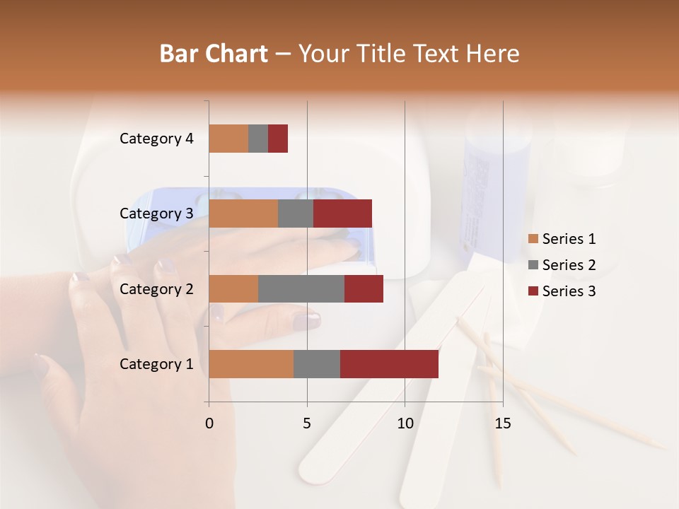 Strumento Centro Manicure PowerPoint Template