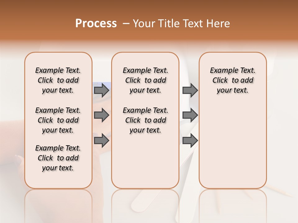 Strumento Centro Manicure PowerPoint Template