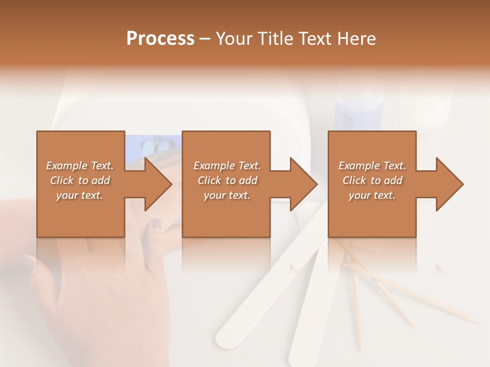Strumento Centro Manicure PowerPoint Template