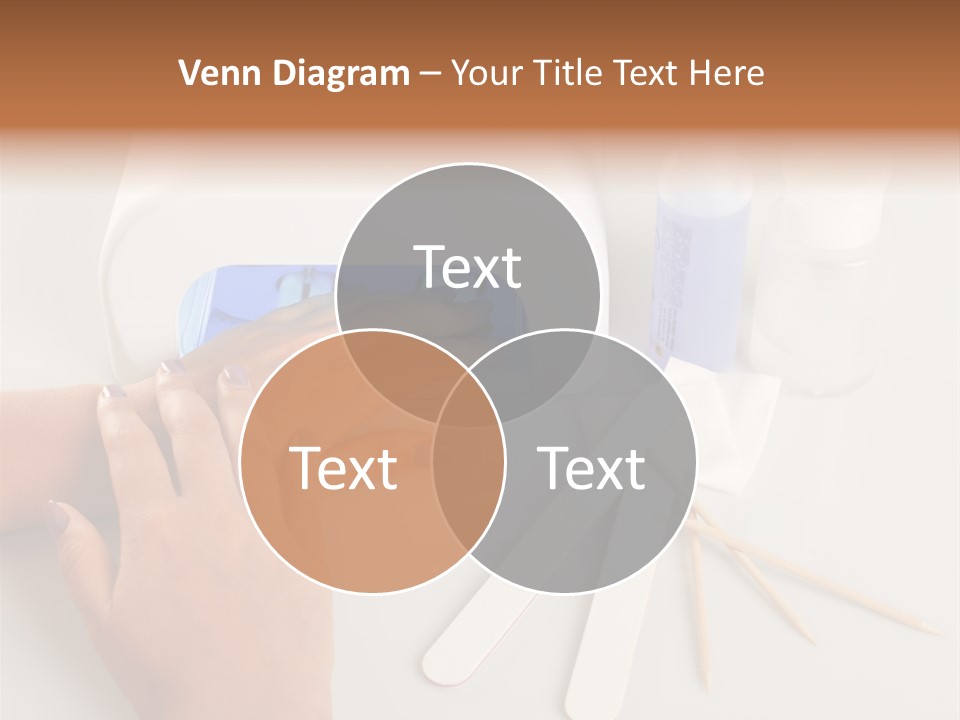 Strumento Centro Manicure PowerPoint Template