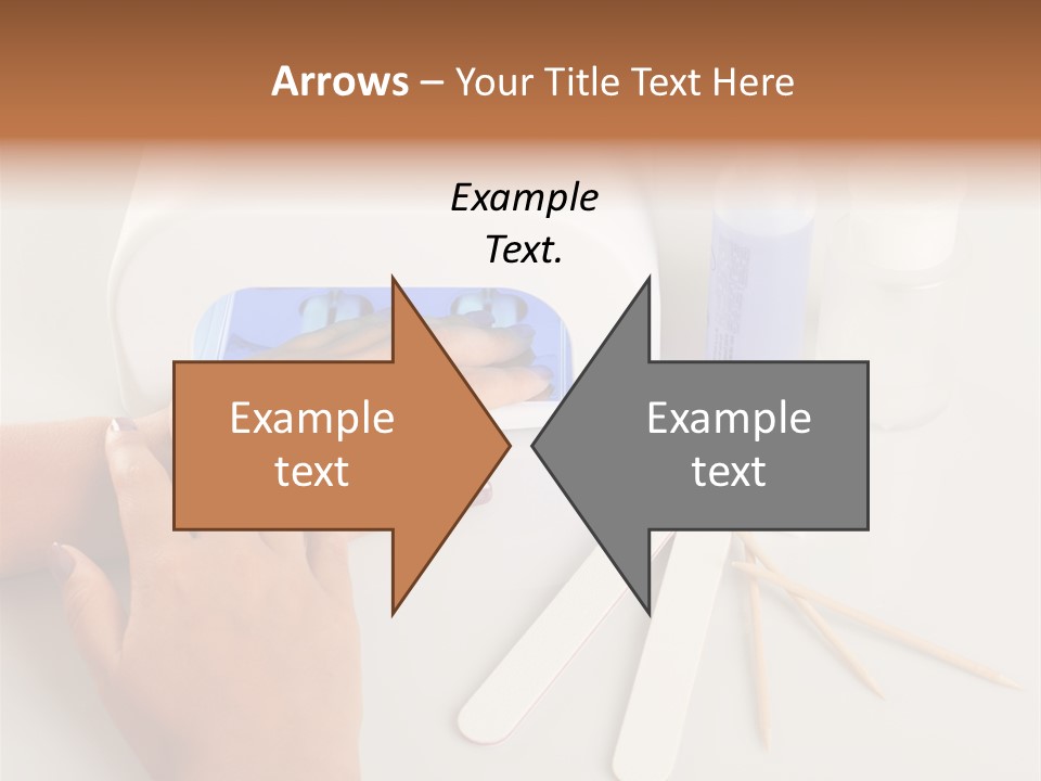 Strumento Centro Manicure PowerPoint Template