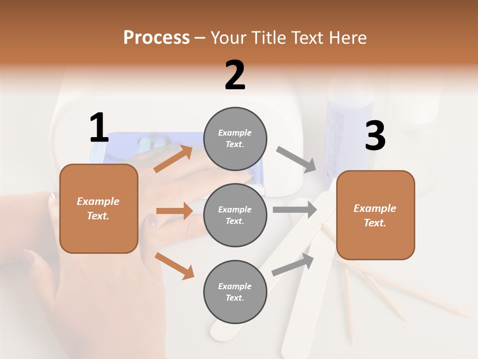 Strumento Centro Manicure PowerPoint Template