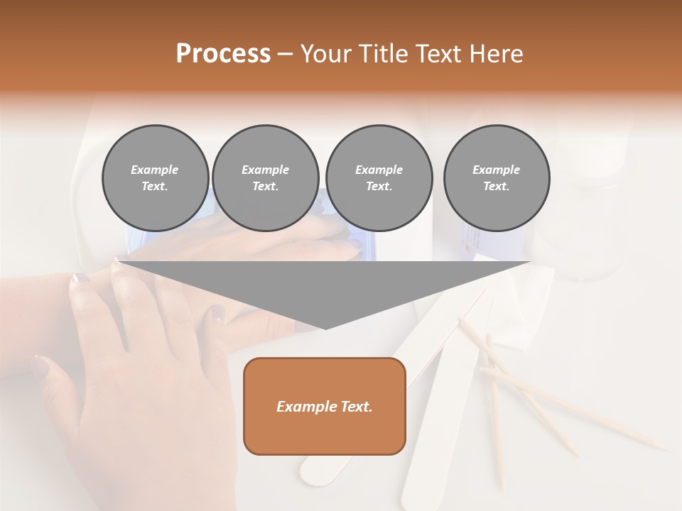 Strumento Centro Manicure PowerPoint Template