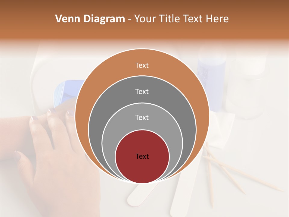 Strumento Centro Manicure PowerPoint Template