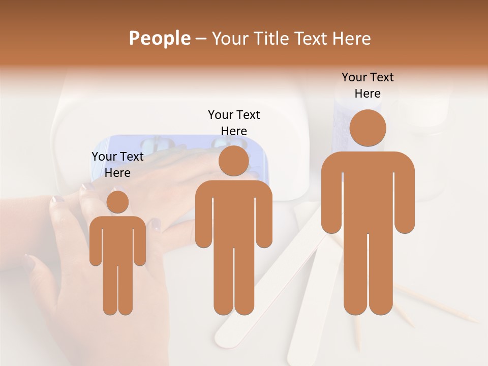 Strumento Centro Manicure PowerPoint Template