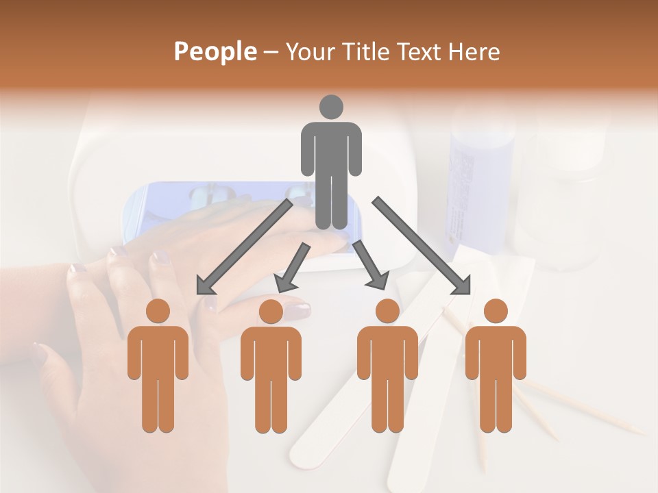 Strumento Centro Manicure PowerPoint Template