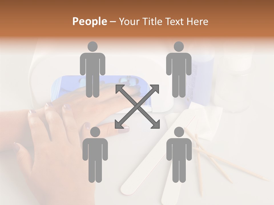 Strumento Centro Manicure PowerPoint Template