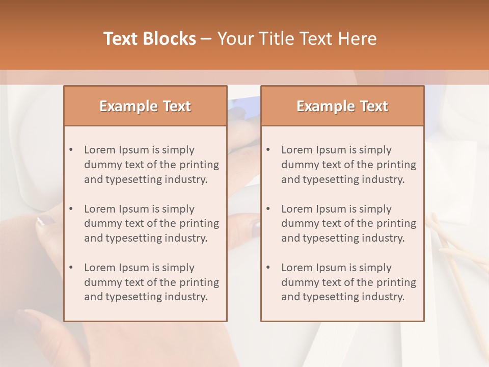 Corpo Benessere Estetico PowerPoint Template