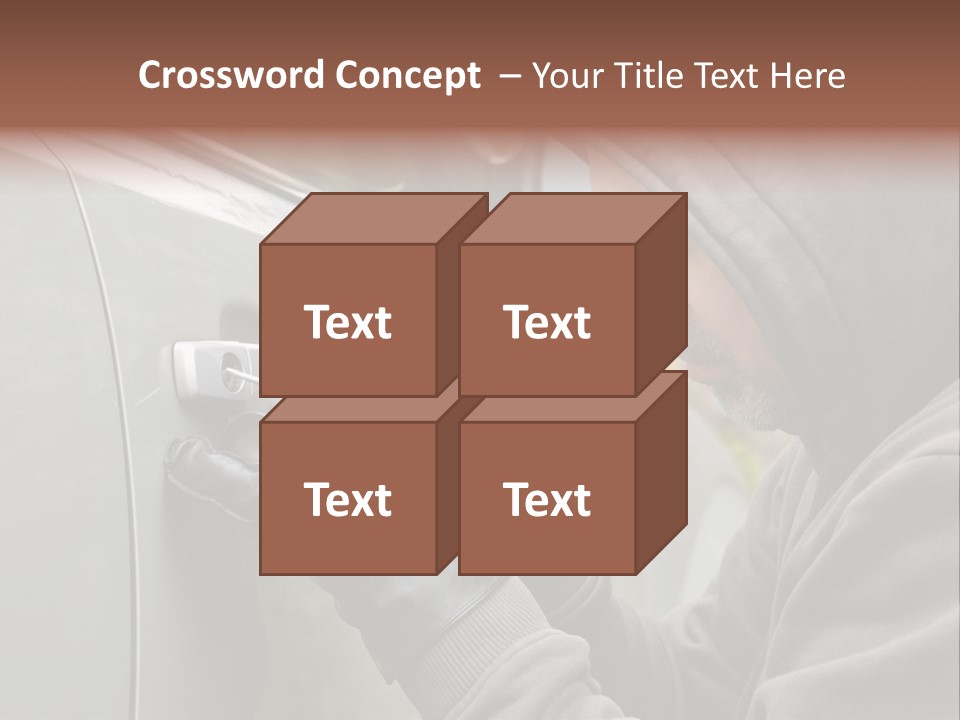 Versicherung Eindringen Hausratversicherung PowerPoint Template