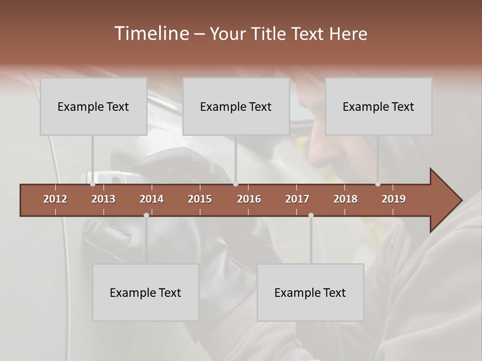Versicherung Eindringen Hausratversicherung PowerPoint Template