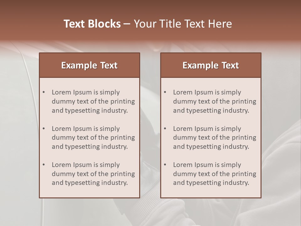 Versicherung Eindringen Hausratversicherung PowerPoint Template