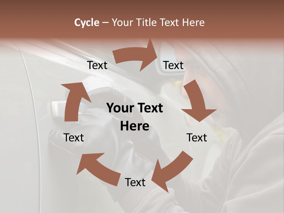 Versicherung Eindringen Hausratversicherung PowerPoint Template