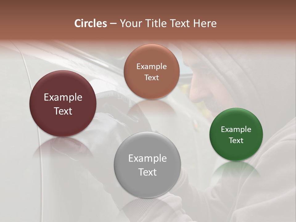 Versicherung Eindringen Hausratversicherung PowerPoint Template