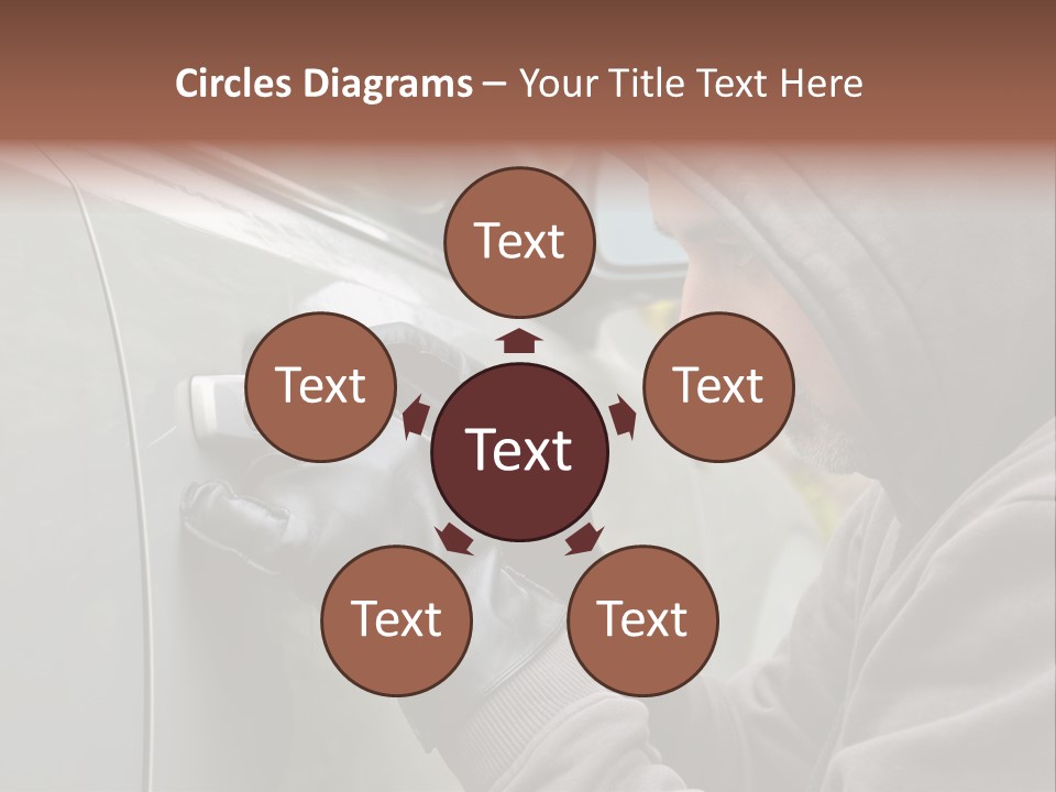 Versicherung Eindringen Hausratversicherung PowerPoint Template