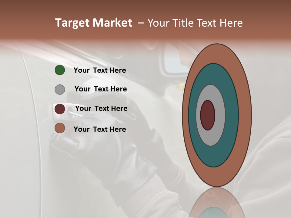 Versicherung Eindringen Hausratversicherung PowerPoint Template