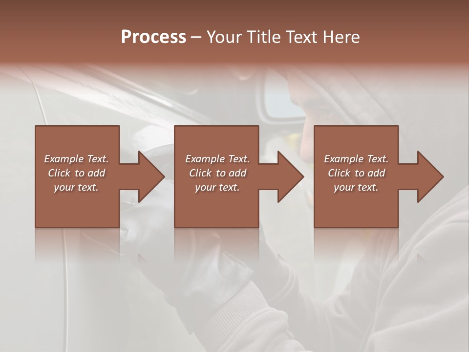 Versicherung Eindringen Hausratversicherung PowerPoint Template