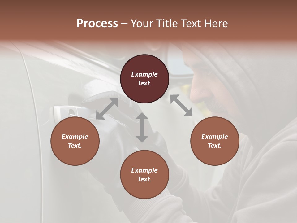 Versicherung Eindringen Hausratversicherung PowerPoint Template