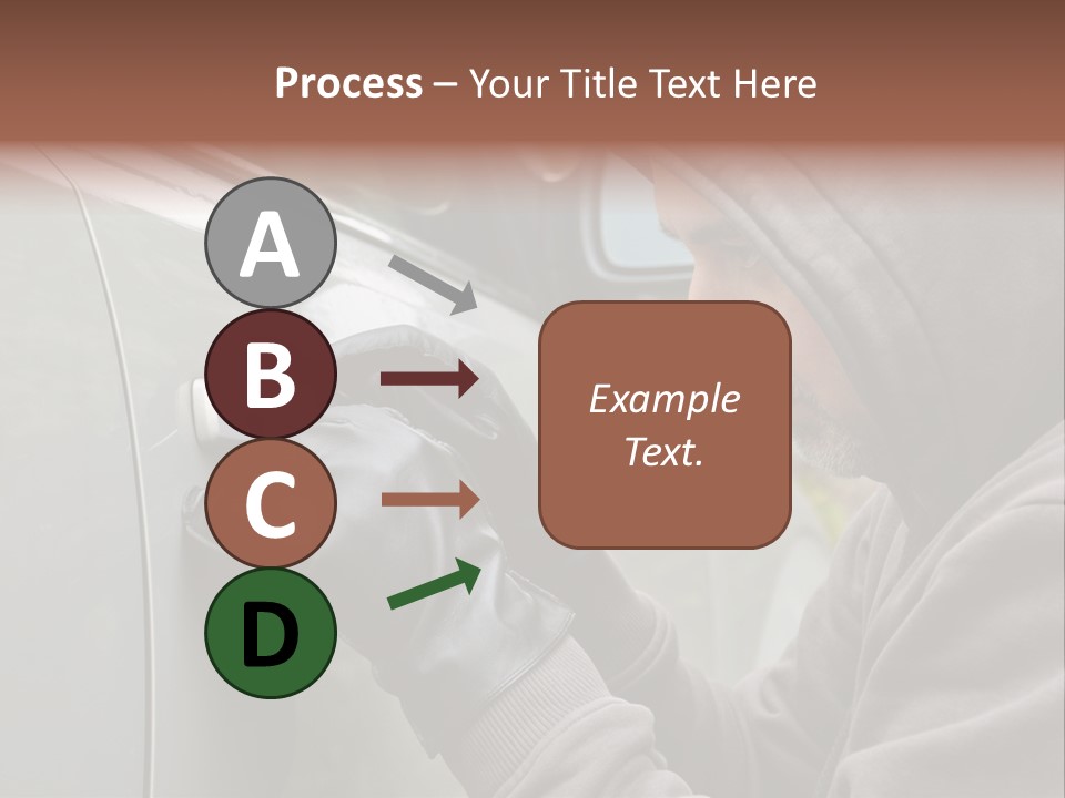 Versicherung Eindringen Hausratversicherung PowerPoint Template