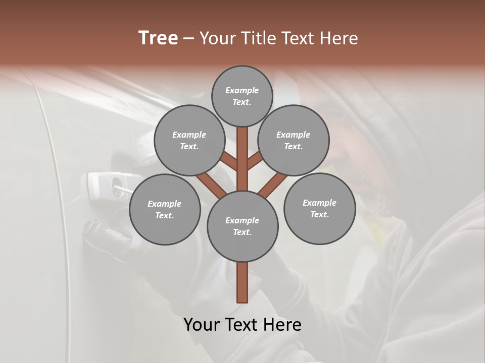 Versicherung Eindringen Hausratversicherung PowerPoint Template
