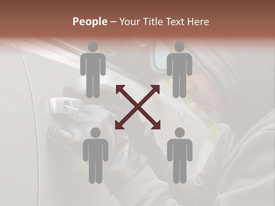 Versicherung Eindringen Hausratversicherung PowerPoint Template