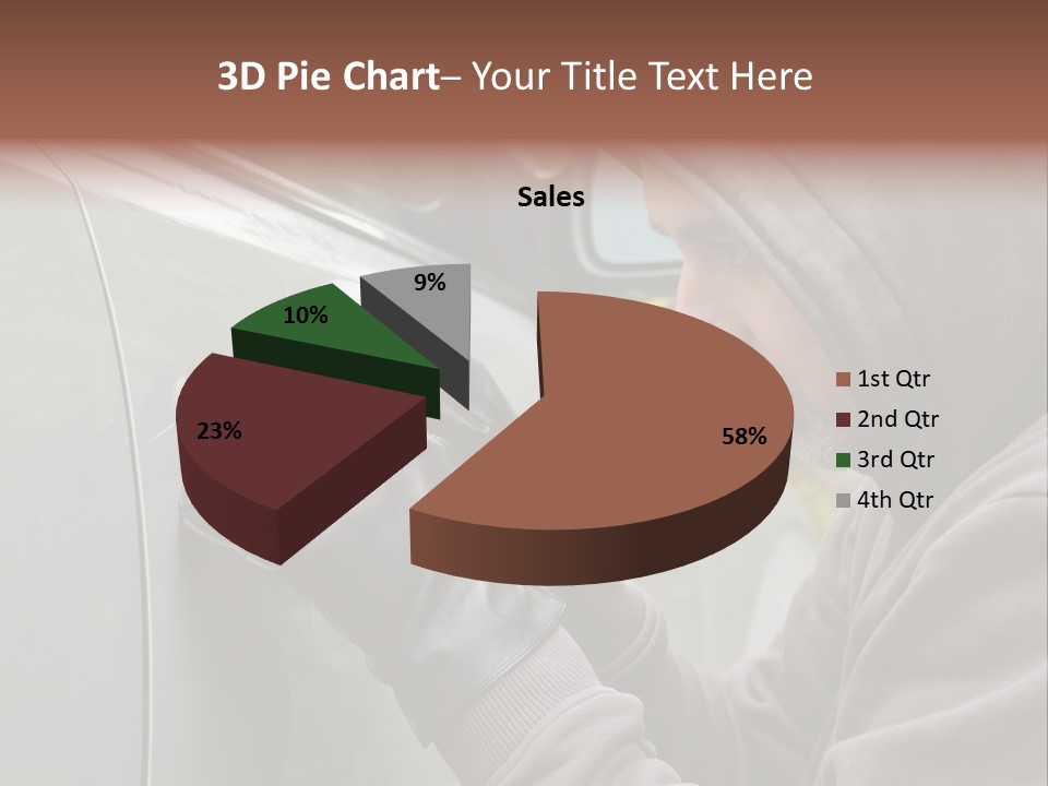 Versicherung Eindringen Hausratversicherung PowerPoint Template