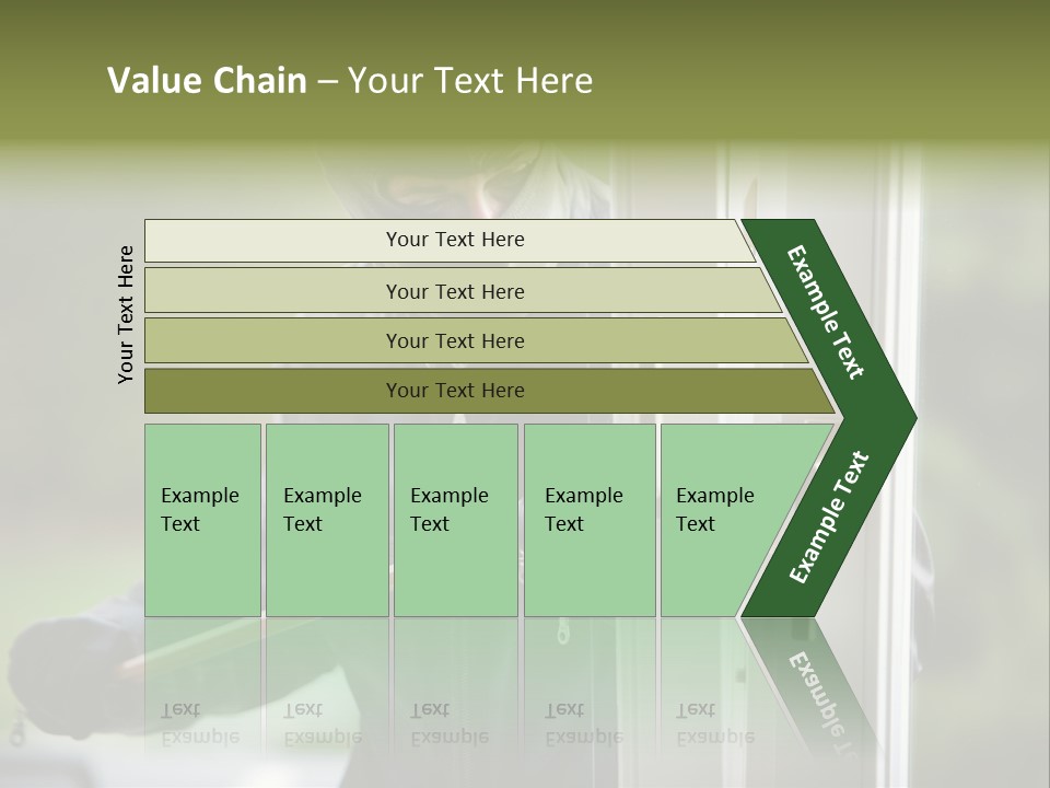 Maskiert Aufbrechen Einbruchsdiebstahl PowerPoint Template