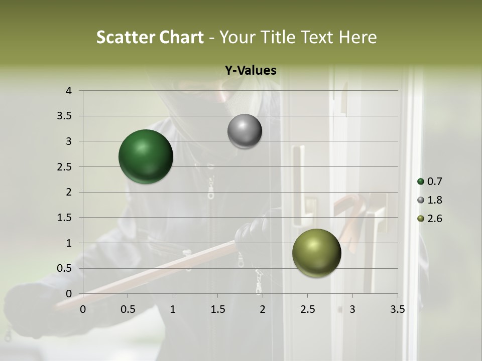 Maskiert Aufbrechen Einbruchsdiebstahl PowerPoint Template