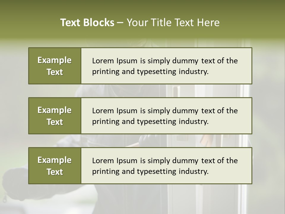 Maskiert Aufbrechen Einbruchsdiebstahl PowerPoint Template