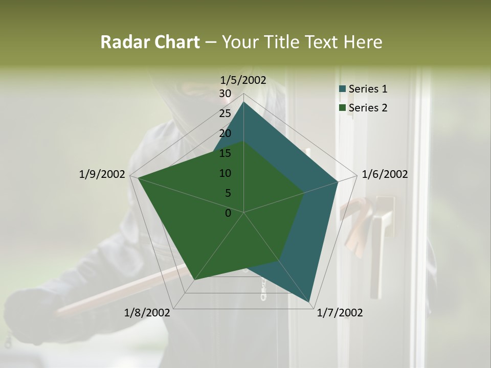Maskiert Aufbrechen Einbruchsdiebstahl PowerPoint Template
