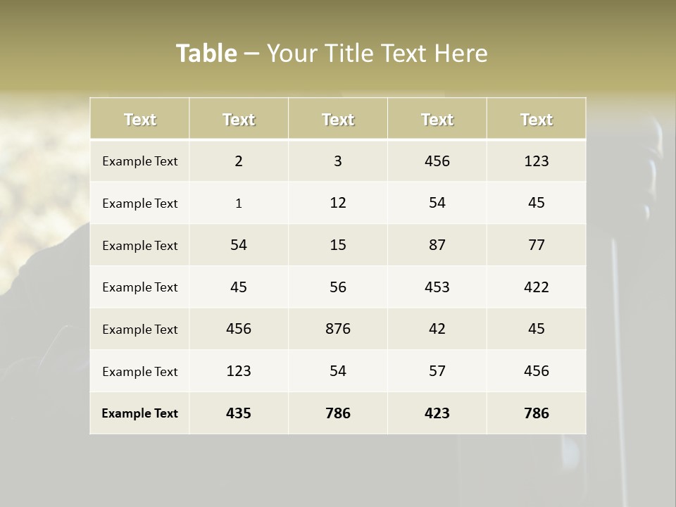 Maske Kripo Entf PowerPoint Template