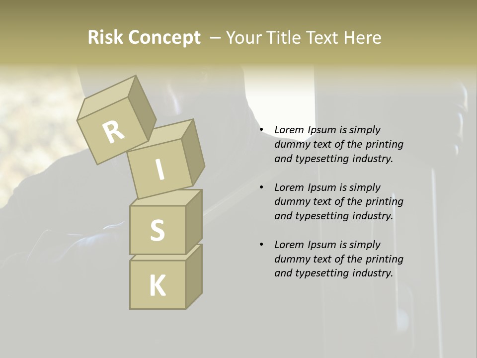 Maske Kripo Entf PowerPoint Template