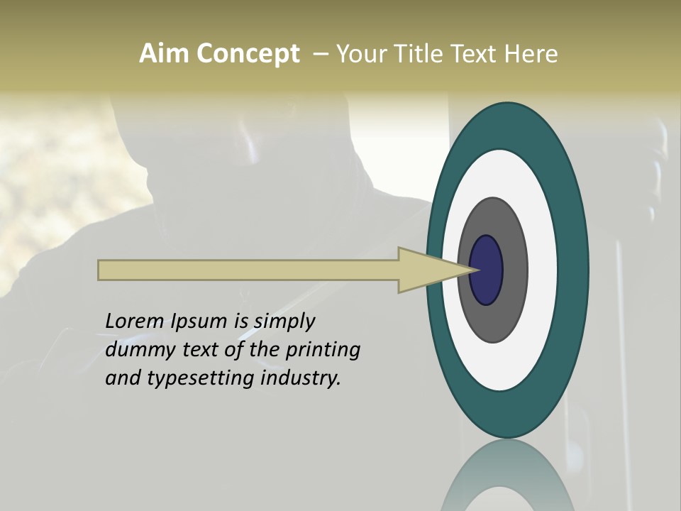 Maske Kripo Entf PowerPoint Template